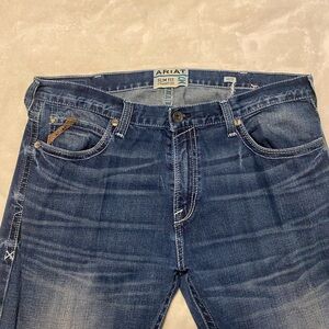 Ariat Men's Dark Blue Slim Jeans